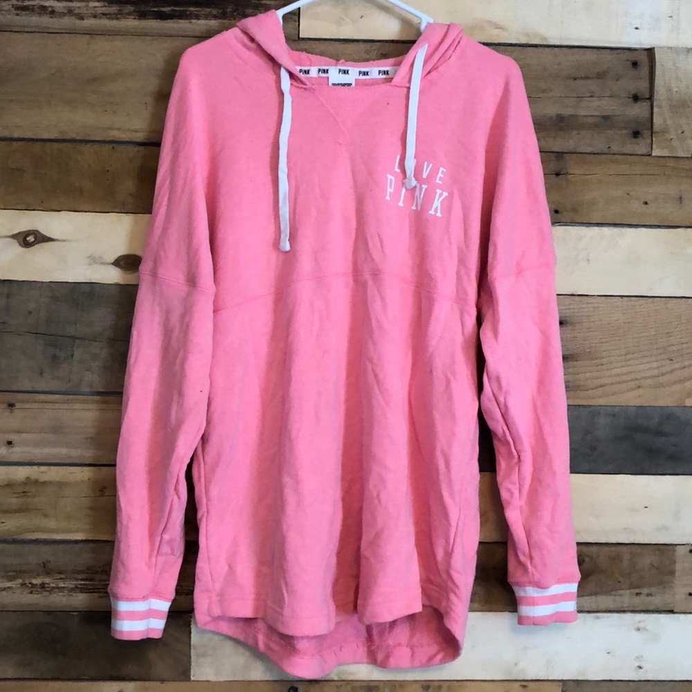 Pink hoodie